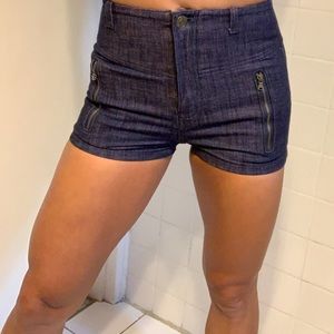 Marc Jacobs high waisted denim shorts, 2